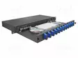 PATCH-VALOKUITUPANEELI - LC DUPLEX - DUPLEX,RACK - MUSTA - RACK 19" - Tietokonetarvikkeet - muut - DELOCK-67006 - 1