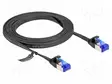 PATCH KAAPELI - U/FTP - CAT: 6A - RJ45-PISTOKE,MOLEMMIN PUOLIN - 2M - TPE - RJ45 Ethernet kaapelit - DELOCK-80176 - 1