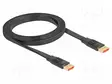 KAAPELI - DISPLAYPORT-PISTOKE,MOLEMMIN PUOLIN - DISPLAYPORT 1.4 - HDMI, DVI, DisplayPort johdot - DELOCK-81006 - 1
