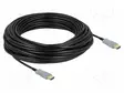 KAAPELI - HDMI-PISTOKE,MOLEMMIN PUOLIN - PIT: MUSTA - HOPEA - HDMI, DVI, DisplayPort johdot - DELOCK-85016 - 1