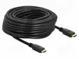 KAAPELI - HDMI-PISTOKE,MOLEMMIN PUOLIN - PIT: MUSTA - 26AWG - HDMI, DVI, DisplayPort johdot - DELOCK-85286 - 1