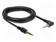 KAAPELI - 3M - PINNOITUS: KULLATTU - MUSTA - 24AWG - Muut audio-videokaapelit - DELOCK-85616 - 1
