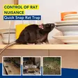 Quicksnap rat trap, promopack 2+1 pcs - Hiiren- ja jyrsiänkarkoittimet - EDX-1101078196 - 2