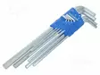 WRENCH: HEX KEY-SET - CHROM-VANADIUM STEEL - 8PCS. - Kuusiokolo- ja TORX avaimet - GEDORE-1505416 - 1