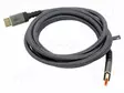 KAAPELI - DISPLAYPORT-PISTOKE,MOLEMMIN PUOLIN - TEKSTIILI - PIT: 3M - HDMI, DVI, DisplayPort johdot - GOOBAY-75686 - 1