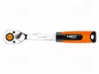WRENCH: RATTLE - 1/2" - WITH SWITCH - 250MM - TEETH: 90 - Hylsyavaimet - NEO-08-536 - 1