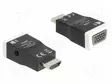 ADAPTERI - MUSTA - HDMI, DVI, DisplayPort johdot - DELOCK-65586 - 1