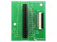 ADAPTERI - OMINAISUUDET: ZIF 36 PINPISTORASIA - Embedded järjestelmien lisätarvikkeet - BREAK-OUT-BOARD-36 - 1