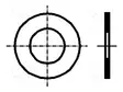 ALUSLEVY - PYÖREÄ - M4 - D=8MM - H=0,2MM - TERÄS - DIN 988 - BN 1976 - Aluslevyt ja prikat - B4X0.2BN1976 - 1