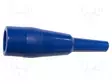 ERISTIN - 5KV - SININEN - PVC - 89MM - Krokotiili klipsit - BU-29-6 - 1