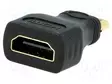 HDMI ADAPTERI -PISTORASIA,MINI HDMI LIITIN - HDMI, DVI, DisplayPort johdot - CA316 - 1