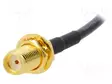 KAAPELI - 100MM - MMCX UROS,SMA NAARAS - SUORA - Antennijohdot - AD.ANT.016 - 3