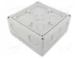 KYTKENTÄRASIA - X: 180MM - Y: 180MM - Z: 91MM - POLYSTYREENI - Kytkentärasiat - ABOX-160-16 - 2