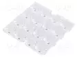 LED-LINSSI - NELIÖMAINEN - PLEXIGLASS PMMA - LÄPINÄKYVÄ - H: 8,3MM - Linssit LEDeille - C16156 - 2