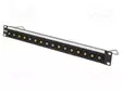 PATCH-PANEELI - PISTORASIA - MOLEMMIN PUOLIN - BNC - 75OHM - FT - RACK - BNC liittimet - CP30186 - 1
