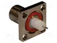 LIITIN: F - N LIITINAARAS - JUOTETTAVA - SUORA - TINATTU - 75OHM - F liittimet - 222146 - 1