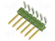 LIITIN: PIN - PIN-LIITIN - UROS - PIN: 6 - THT - AMPMODU MOD II - 2,54MM - Piikkirimaliittimet - 825437-6 - 1