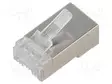 LIITIN: RJ45 - PISTOKE - PIN: 8 - CAT: 5E - SUOJATTU,LÄPIVIENTILIITIN - RJ liittimet - 54546 - 1