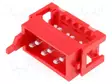 LIITIN: MICRO-MATCH - PISTOKE - UROS - PIN: 6 - MICRO-MATCH INDUSTRIAL - Micro-Match liittimet, rasteri 1,27mm - AMP-0-215083-6 - 1