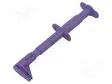 MITTAUSKOUKKU - KROKOTIILI - 5A - 1KVDC - VIOLETTI - 4MM - Testauskoukut - GRIP-F-26 - 1
