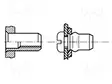 NIITTIMUTTERI - M4 - ALUMIINI - BN 4576 - ØASENNUSAUK.: 6,1MM - Mutterit - B43BN4576 - 1