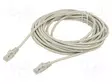PATCH KAAPELI - U/UTP - CAT: 5E - RJ45-PISTOKE,MOLEMMIN PUOLIN - CCA - RJ45 Ethernet kaapelit - ART-AL-OEM-306 - 1