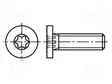 RUUVI - M6X10 - 1 - PÄÄ: VALSSATTU - TORX® - TX20 - RUOSTUMATON TERÄS A2 - Ruuvit - konekierre - B6X10BN20146 - 1