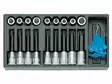 TOOLS SET: SOCKET BITS - IN A FOAM TRAY - TORX® - TOOL TROLLEY - 1/2" - Hylsyavainsarjat - GEDORE-1402226 - 1