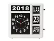 WALL FLIP CLOCK WITH CALENDAR - 31 x 31 cm - DUTCH VERSION - Kellot ja sääasemat - WC106 - 8