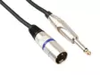 XLR CABLE PRO, XLR MALE TO 6.35mm JACK MONO MALE (6m) - Kaiutinkaapelit - PAC116 - 1