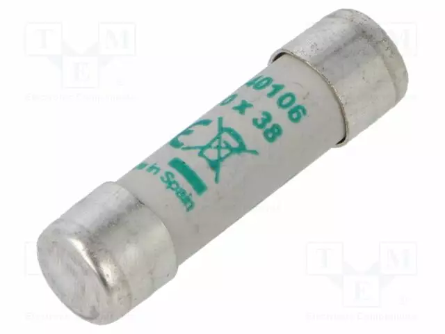 6A - 500VAC - AM - 10,3X38MM - Sulakkeet 10,3x38mm - 440106 - 1