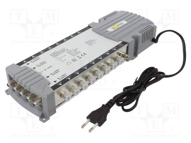 LAITE: MULTIKYTKIN - HOPEA,HARMAA - 950HZ÷2,15GHZ - 75OHM - Antennijohdot - GOOBAY-64876 - 1