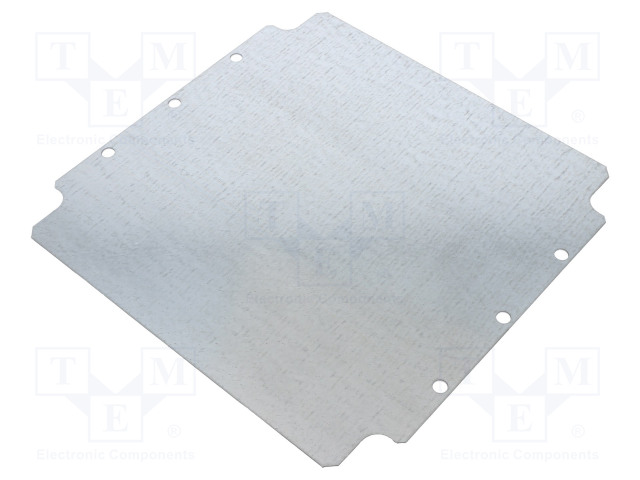 ASENNUSLEVY - TERÄS - W: 240MM - L: 231MM - PINNOITE: SINKKI - EURONORD - Koteloiden lisätarvikkeet - PM2526 - 1