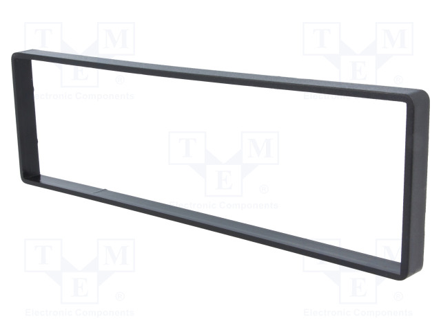 AUTORADION KEHYS - 1 DIN - MUSTA - Kehykset autoradioille - RAM-40.026 - 1