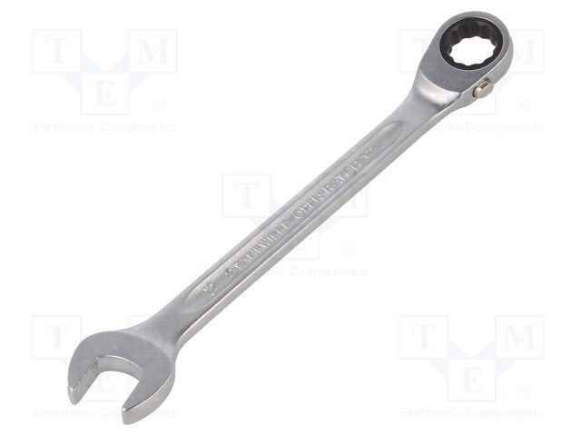 WRENCH: COMBINATION SPANNER - RATTLE - 16MM - CHROMIUM PLATED STEEL - Vääntötyökalut ja kiintolenkit - ST-41171616 - 1