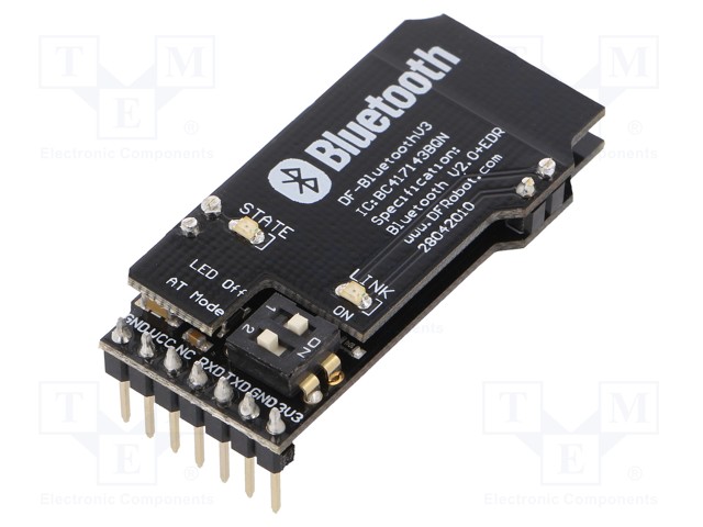 BLUETOOTH MODUULI - BLUETOOTH: 2.0 EDR - 3,5÷8VDC - UART - 40X20X13MM - Muut moduulit - DF-TEL0026 - 1