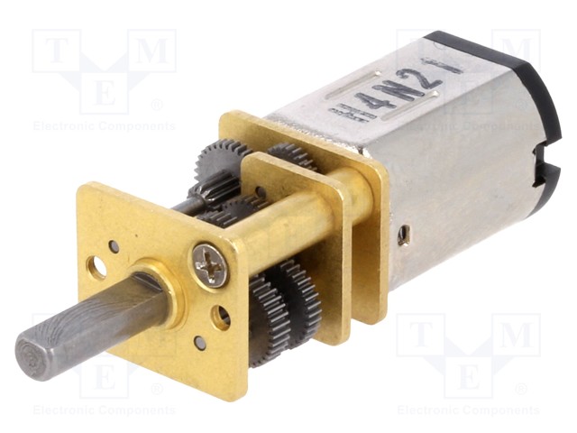 DC MOOTTORI VAIHTEELLA - HPCB 12V - 12VDC - 750MA - AKSELI: D UURRE - DC moottorit - POLOLU-3046 - 1