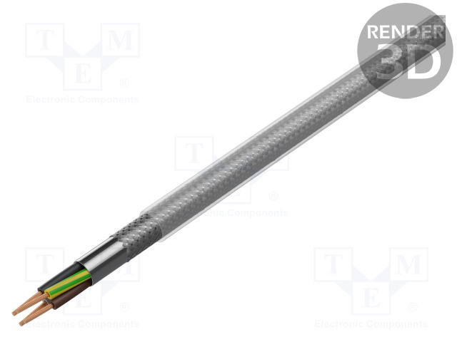 JOHTO - 2YSLCY-J,TOPFLEX-EMV - 4G6MM2 - PYÖREÄ - CU - PE - CPR: ECA - Virtajohdot metritavara - TOPFLEX-4G6 - 1