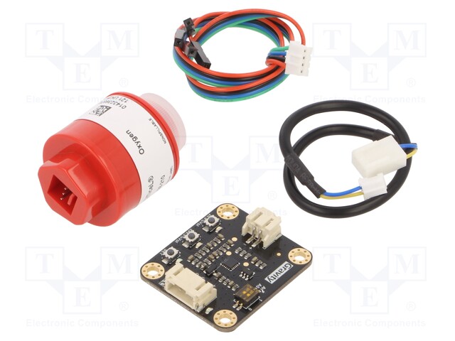 KAASUANTURIKONSENTRAATIO - HAPPI (O2) - SÄHKÖKEMIALLINEN - 99% - Ympäristöanturit - DF-SEN0496 - 1