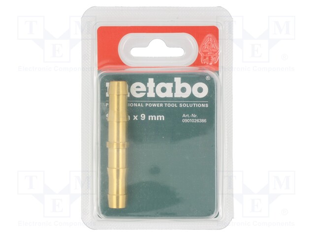 KAKSOISLIITIN - PNEUMAATTINEN LIITIN: 9MM - Pneumatiikkatyökalut ja tarvikkeet - MTB.0901026386 - 1