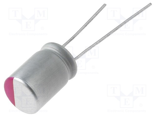 KONDENSAATTORI: POLYMEERI-LOW ESR - H: 8MM - 330UF - 16VDC - THT - ±20% - THT-polymeerikondensaattorit - ULR33016 - 1