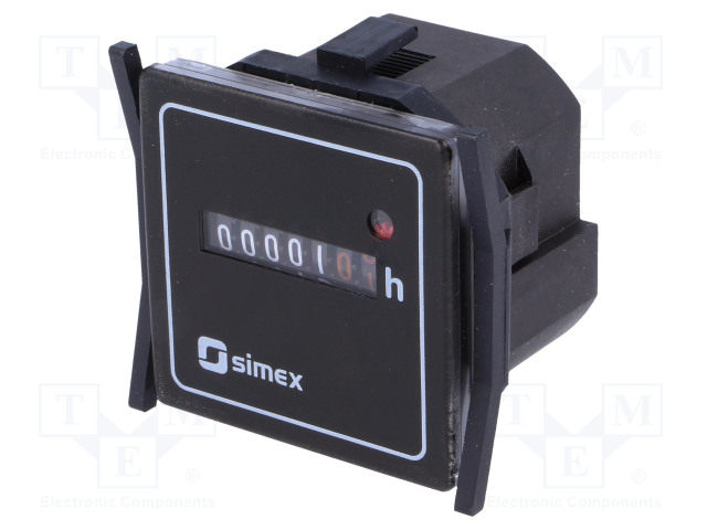 KÄYTTÖTUNTIMITTARI - MEKAANINEN 230VAC - Digitaaliset ja mekaaniset laskurit - SX-HK46 - 1