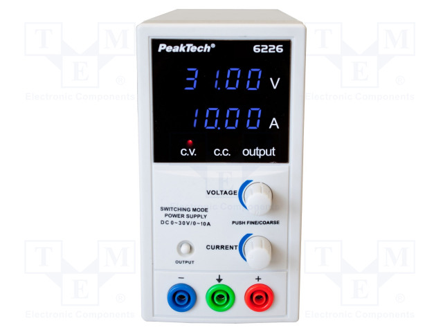 LABORATORY POWER SUPPLY: STANDARD - SWITCHING,SINGLE-CHANNEL - Laboratorioteholähteet - PKT-P6226 - 1