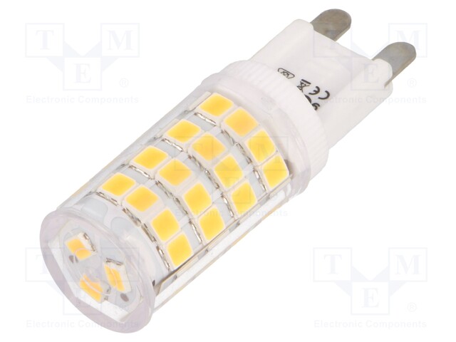 LED LAMPPU - LÄMMIN VALKOINEN - G9 - 230VAC - 370LM - P: 3,5W - 280° - LED lamput - GOOBAY-71436 - 1