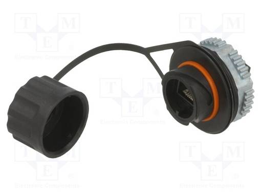 LIITIN - SOVITIN - CAT: 6 - SUOJAKANNELLA - 8P8C - SUORA - RJ liittimet - IAEBHC6 - 1