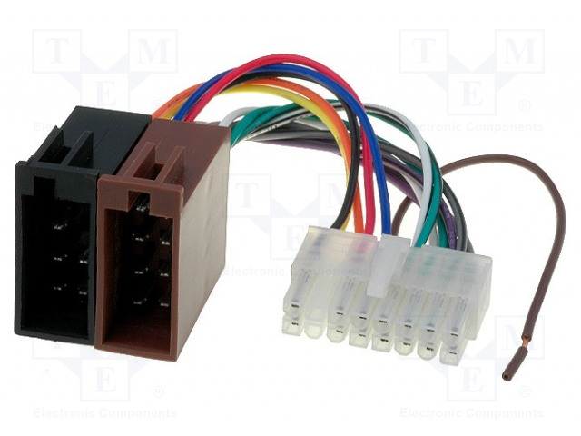 LIITIN - ISO - PIONEER - PIN: 16 - Radiopaneelien liittimet - ZRS-56 - 1