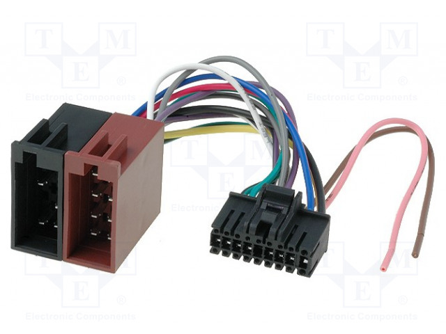 LIITIN - ISO - SONY - PIN: 18 - Radiopaneelien liittimet - ZRS-46 - 1