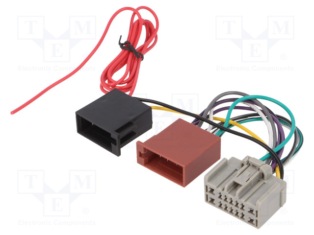 LIITIN - RADIO,ISO - FORD,VOLVO - PIN: 14 - Merkkikohtaiset autoradioliittimet - ZRS-146 - 1