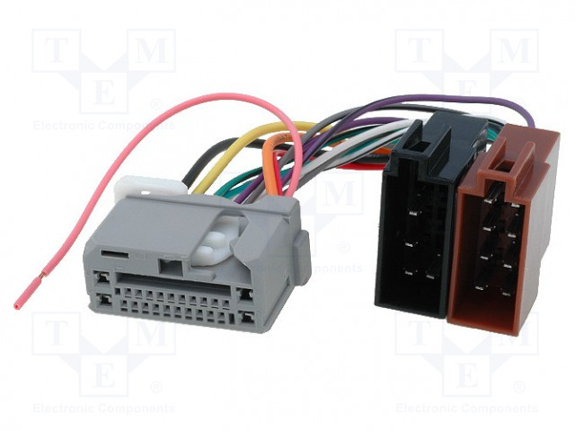 LIITIN - RADIO,ISO - HONDA - PIN: 24 - Merkkikohtaiset autoradioliittimet - ZRS-186 - 1