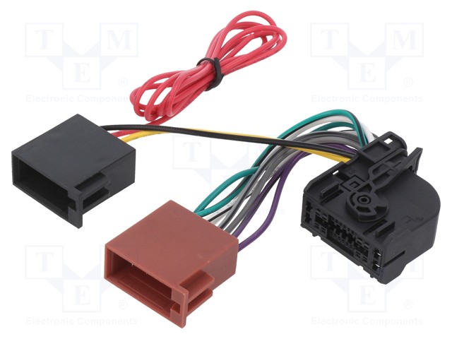 LIITIN - RADIO,ISO - MERCEDES - Merkkikohtaiset autoradioliittimet - ZRS-236 - 1